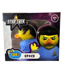 Mini Tubbz Star Trek Spock Cosplaying Duck Jeep‎ Collectible 2 INCHES NEW Sealed
